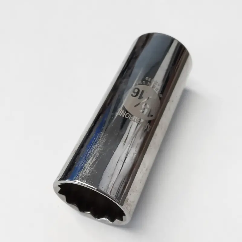 Armstrong 12-230 Deep Socket – 1/2″ Drive, 1″ Depth, 12-Point, Made in USA