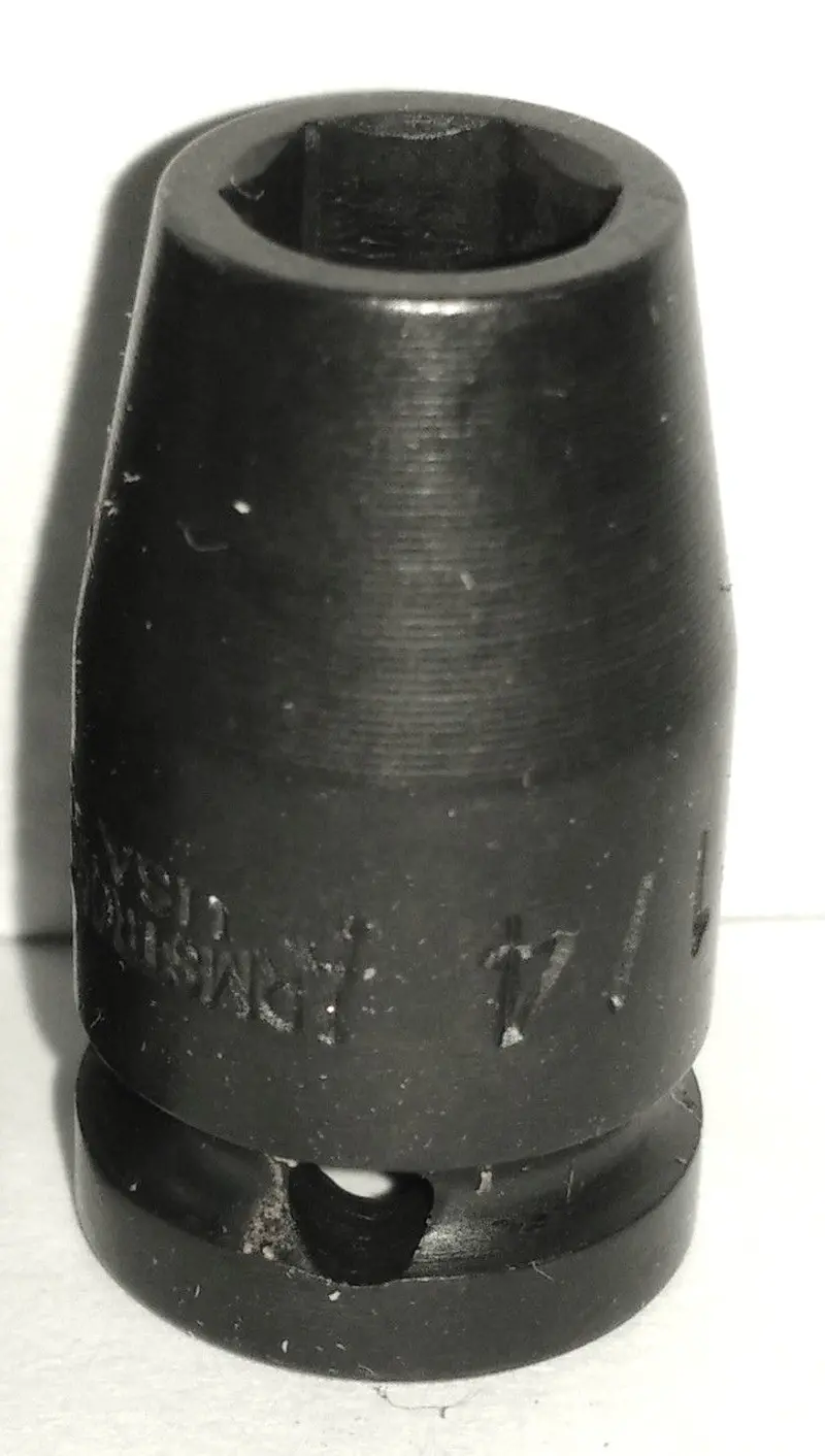 Armstrong 18-038 1/4″ Drive 6-Point Power Socket – Designed for Self-Tapping Screws