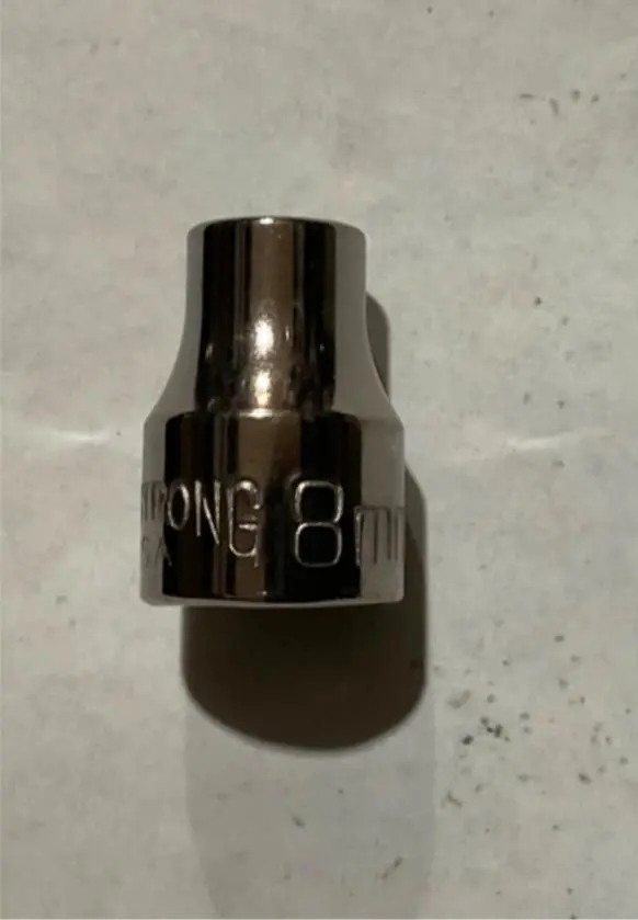 Armstrong 38-108 8 mm 3/8″ Drive 12-Point Socket – USA