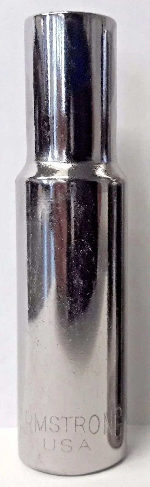Armstrong 38-309A 9mm 12-Point Deep Socket – 3/8″ Drive, USA-Made
