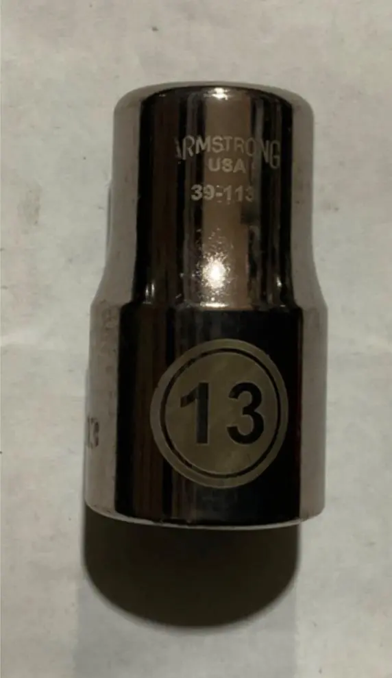 Armstrong 39-113 13 mm 1/2″ Drive 12-Point Socket