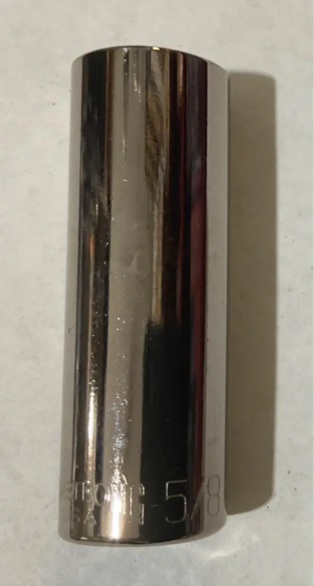 Armstrong 5/8″ 12-Point 3/8″ Drive Deep Socket – USA-Made Precision Fit