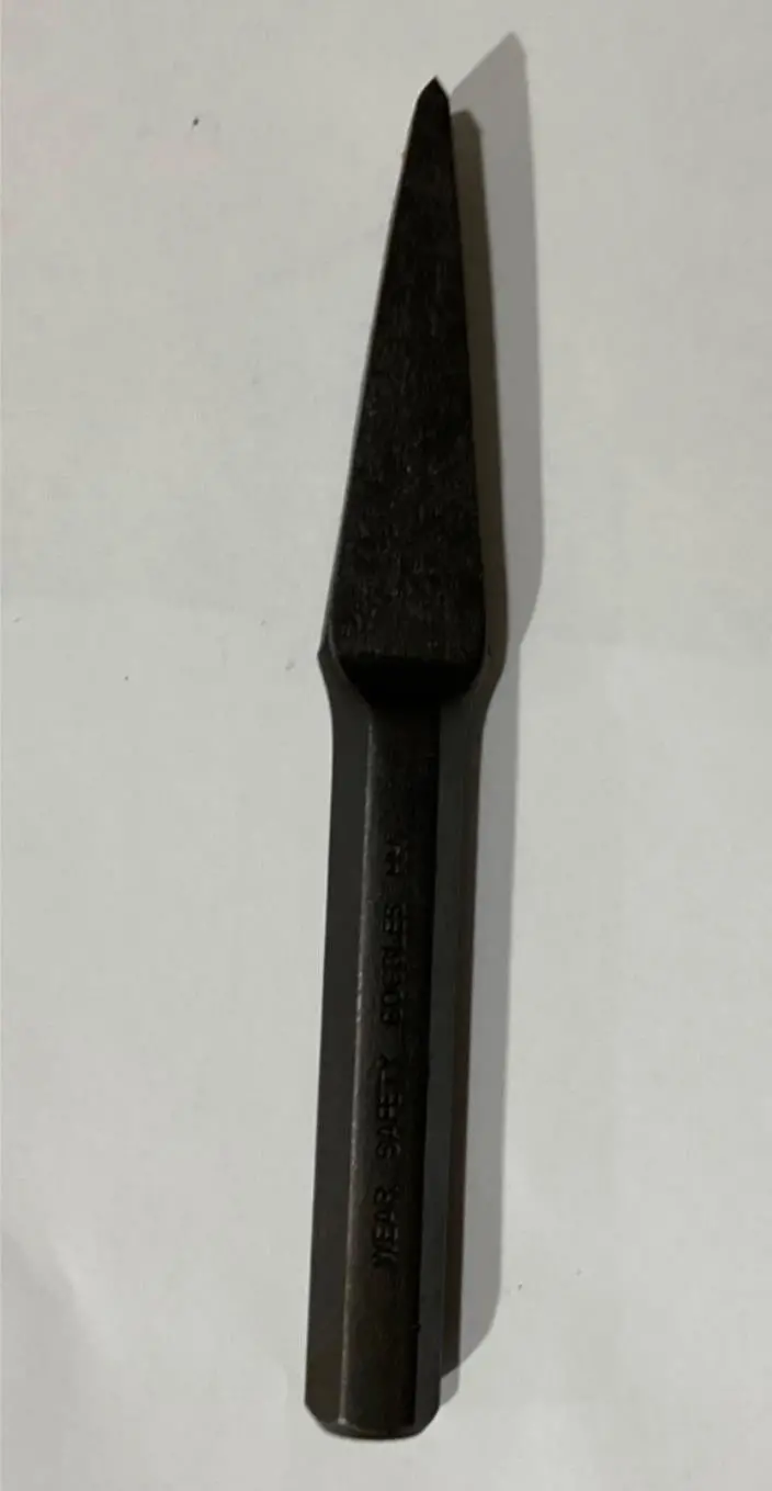 Armstrong 70-399 Cold Chisel – 3/8″ High-Alloy Steel Tip, USA-Forged