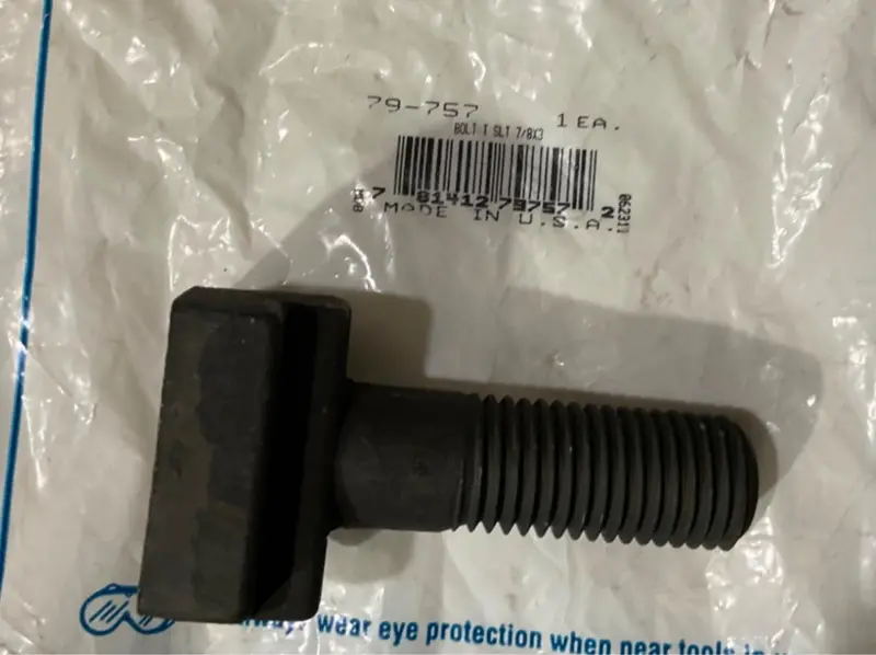 Armstrong 79-757 Heavy-Duty T-Slot Bolt – 7/8″ × 3″, Grade 8, USA