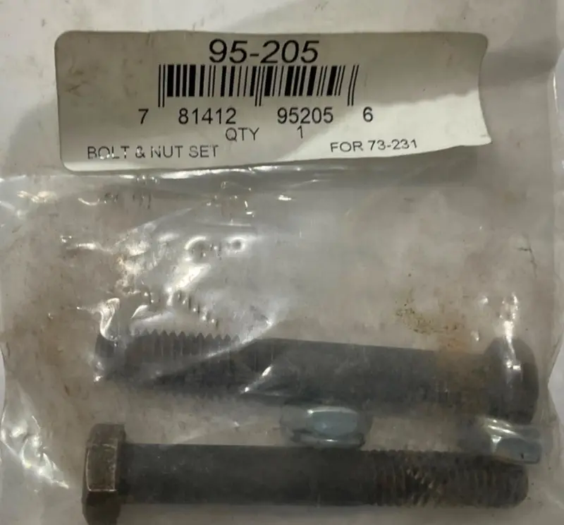 Armstrong Bolt-and-Nut Kit – Compatible with 73-231 Flat Chain Applications