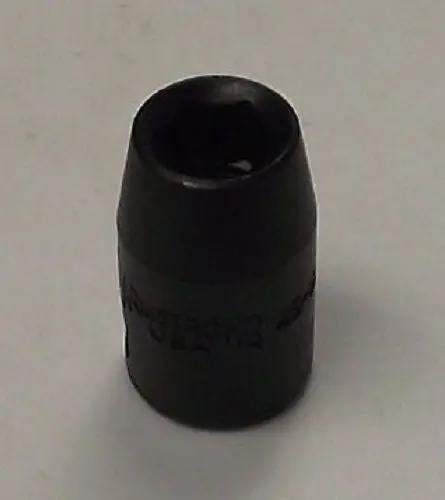 Armstrong Impact Socket — 3/8″ to 1/2″ Drive Adaptable, 6-Point, 3/8″ Size, Model 20-012