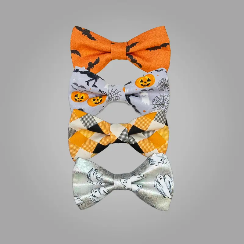 Assorted Halloween Snap-On Neckties for Kids