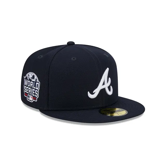 Atlanta Braves 2021 World Series Fitted Cap – Team Color 59Fifty Edition