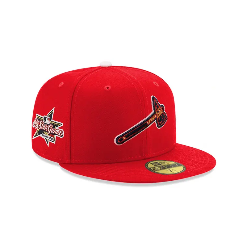 Atlanta Braves 2025 All-Star Game Red Cap – SP 59Fifty Fitted