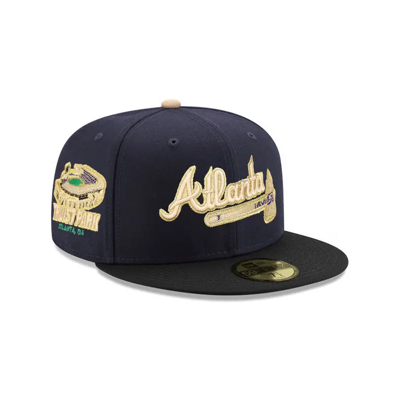 Atlanta Braves Blue & Black Two-Tone Truist Park SP 59Fifty Fitted Cap