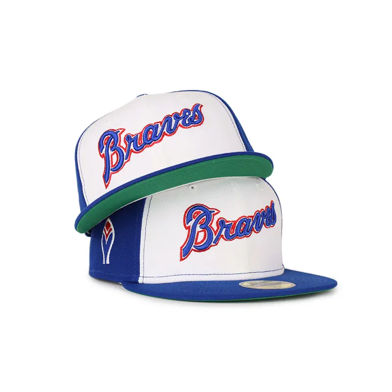 Atlanta Braves Cooperstown Featherlite Navy 59Fifty Fitted Cap
