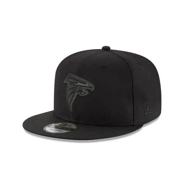 Atlanta Falcons Black-on-Black NFL 9Fifty Snapback