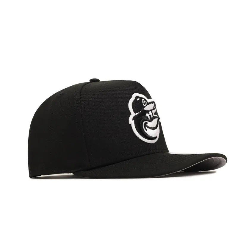 Baltimore Orioles Black-and-White A-Frame 9Fifty Snapback