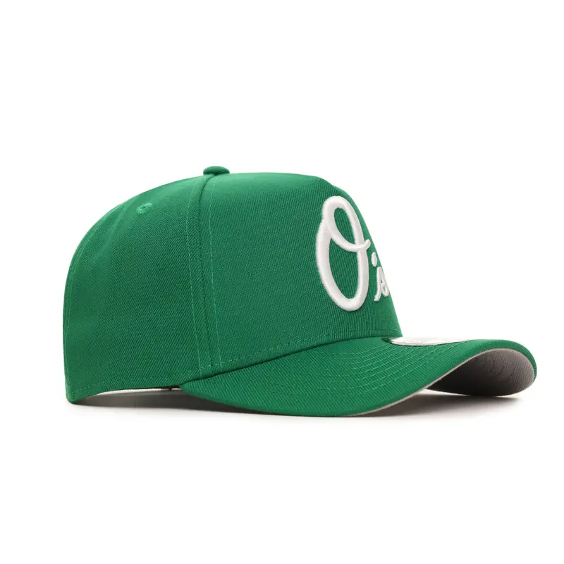 Baltimore Orioles Kelly Green on White 9Forty A-Frame Cap