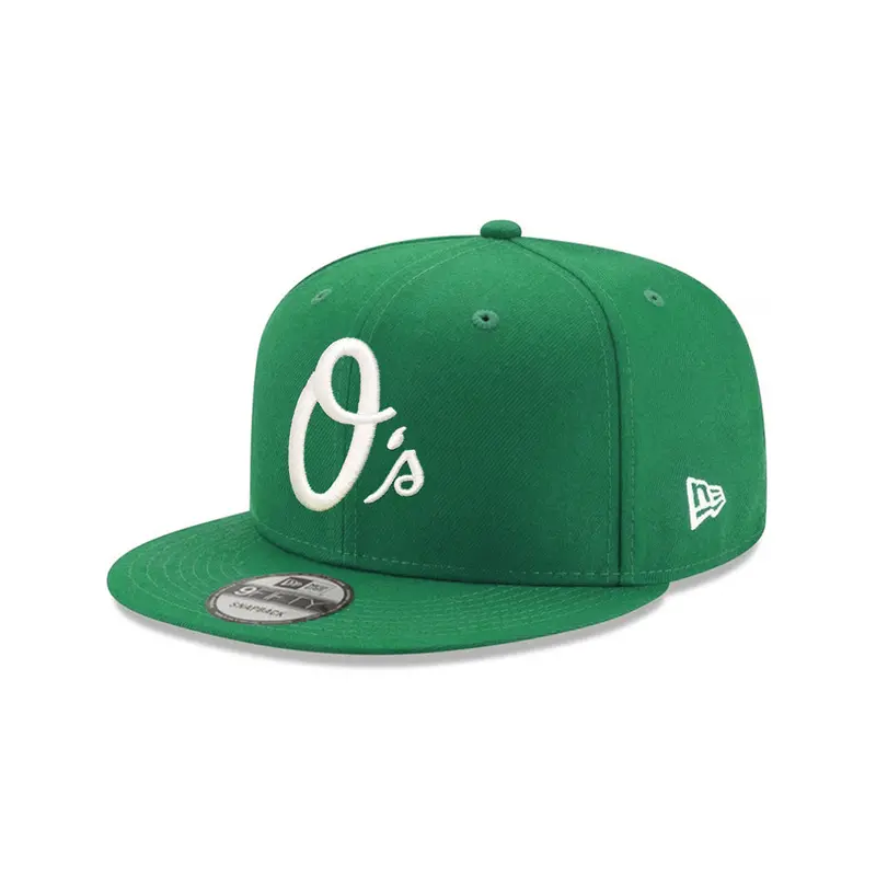 Baltimore Orioles Kelly Green & White 9Fifty Snapback Cap