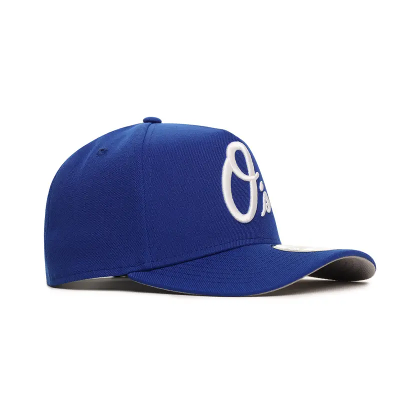 Baltimore Orioles Royal Blue on White 9Forty A-Frame Snapback