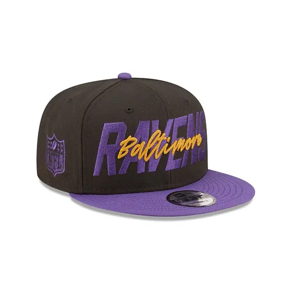 Baltimore Ravens 2022 NFL Draft Exclusive 9Fifty Snapback