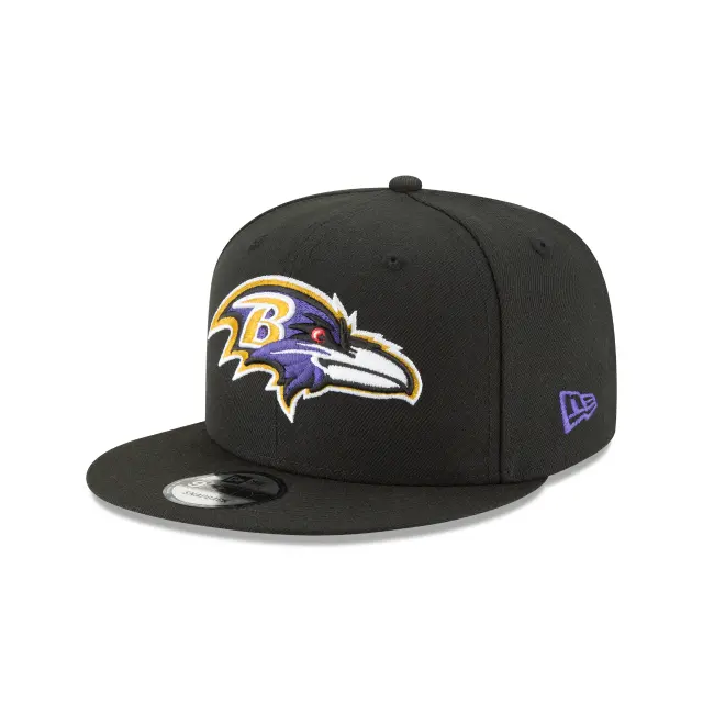 Baltimore Ravens Team-Color 9Fifty Snapback Cap – Structured Adjustable Fit