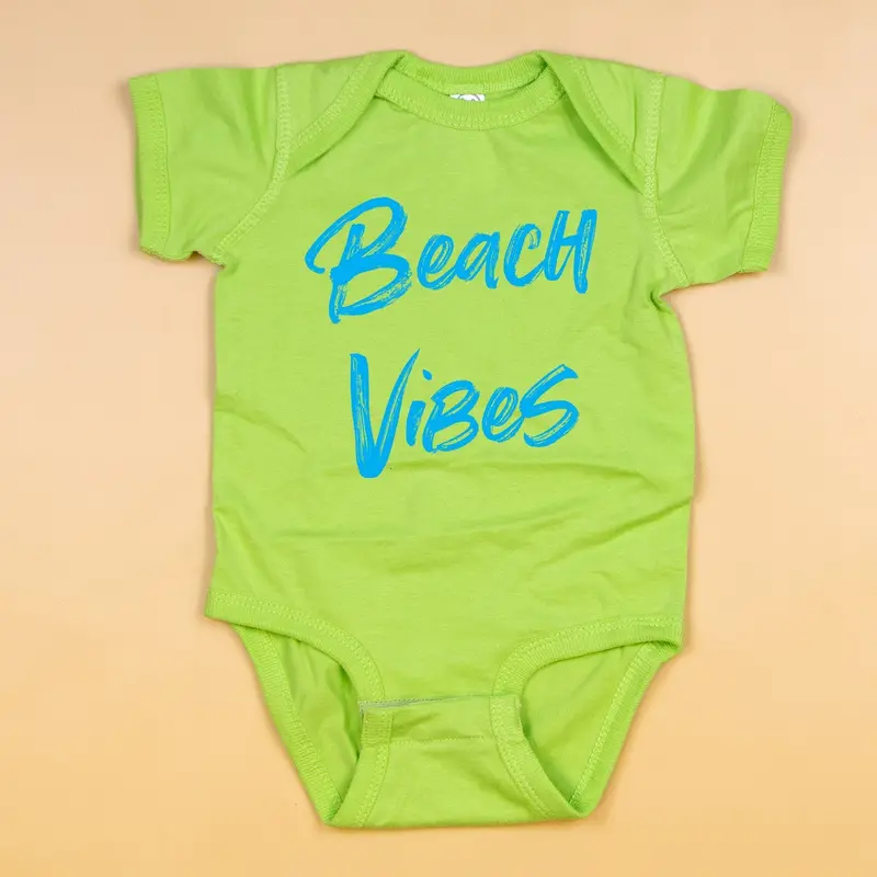 Beach Vibes Baby Bodysuit