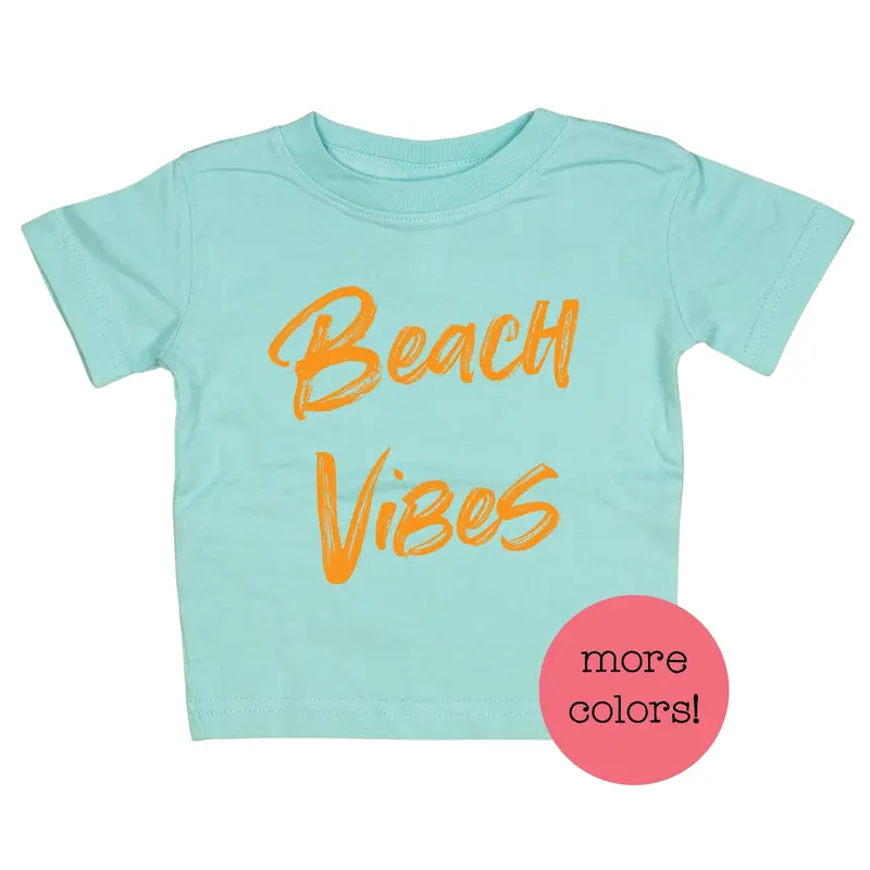 Beach Vibes Unisex T-Shirt – Infant, Toddler & Youth Sizes