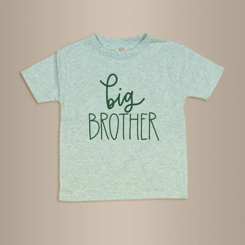 Big Brother Heathered Sage T-Shirt