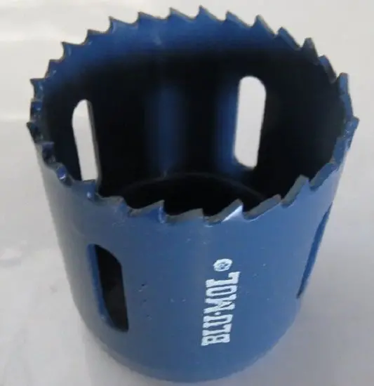 BLU-MOL #526 Holesaw — 1 5/8″, USA-Made Construction Grade