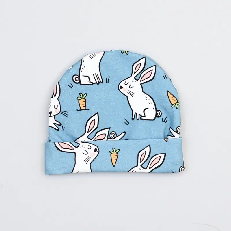 Blue Bunny-Themed Knit Beanie