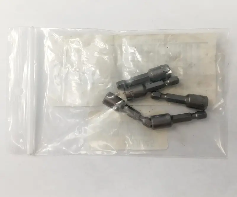 Bosch 3UU45 Magnetic Nutsetter – 1/4-Inch x 1-5/8-Inch, 5-Piece USA-Made Set