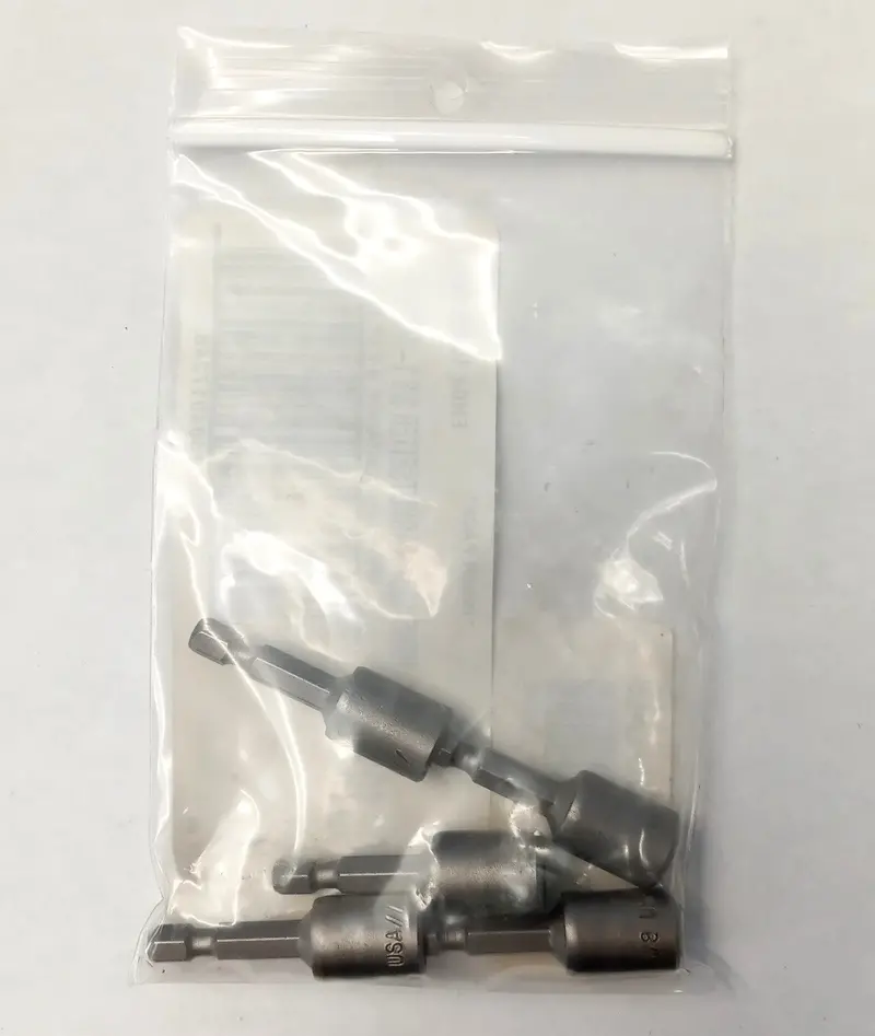 Bosch 3UU49 Magnetic Nutsetter – 3/8-Inch x 1-7/8-Inch, 5-Piece USA-Made Set