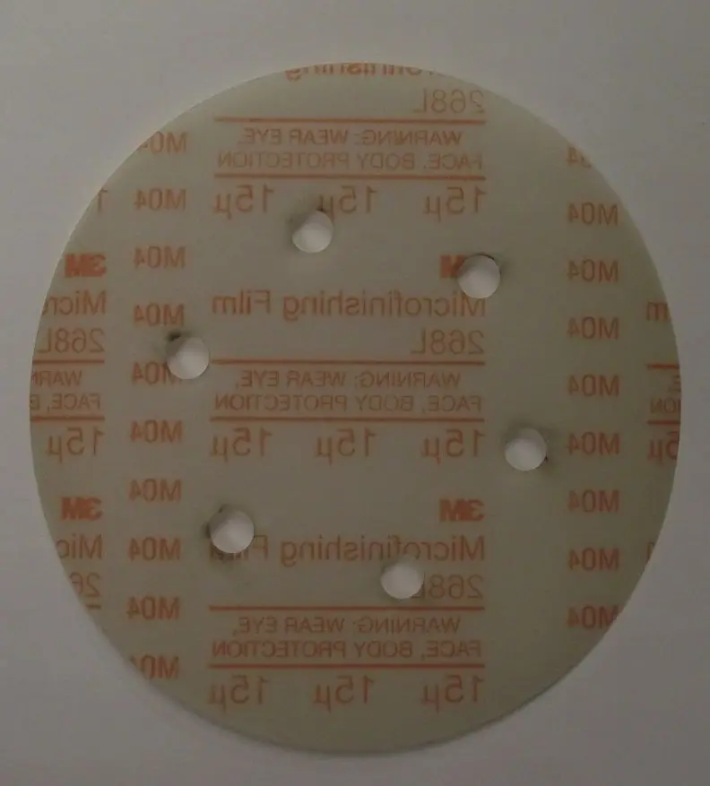 Bosch RSM110 Microfinishing Film Discs – 6″ Diameter, 100-Micron Grade, 25-Pack