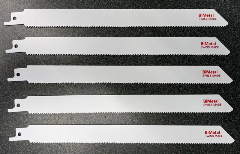 Bosch S1125VF 9-Inch Bi-Metal Reciprocating Saw Blades – 10–14 TPI, Swiss-Made (5-Pack)