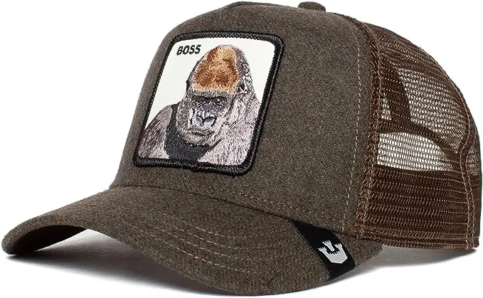 Boss Gorilla Animal Farm Snapback Trucker Hat
