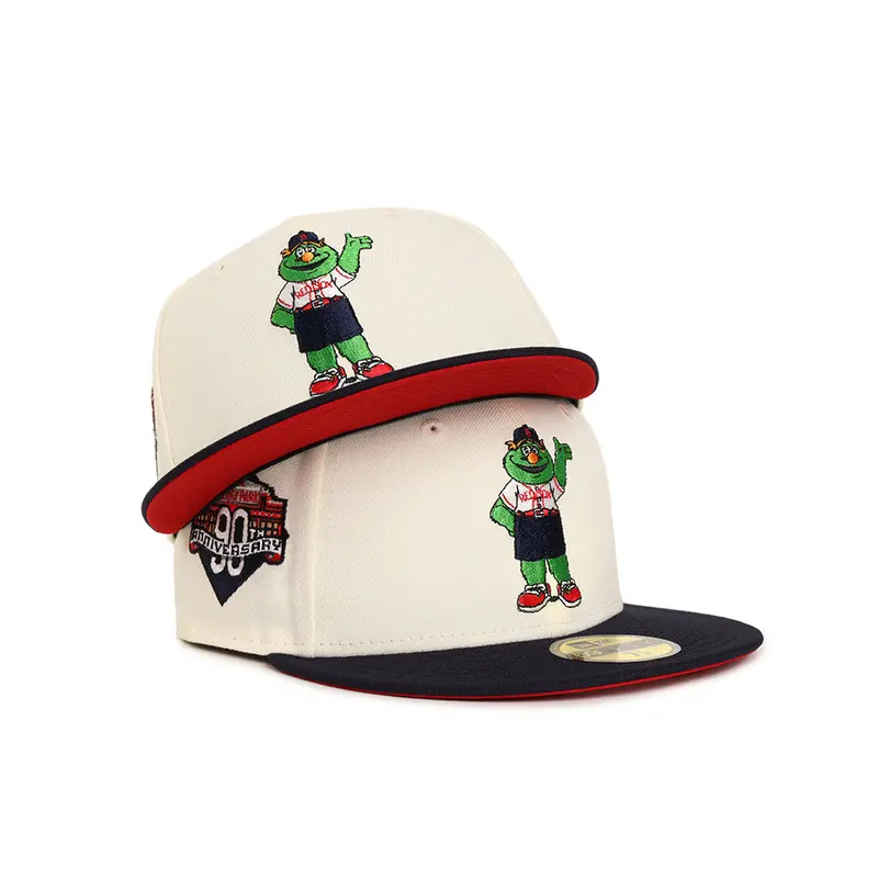 Boston Red Sox Fenway Park 90th Anniversary Cap – Chrome Navy & Wally Design