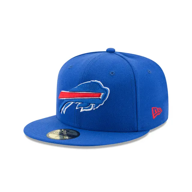 Buffalo Bills Majestic Blue 59Fifty Fitted Cap – Vibrant Team-Accent Design