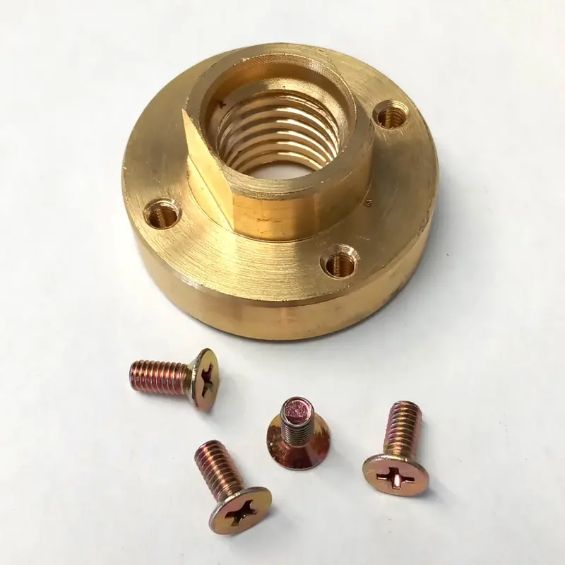 Caiman 14011 Brass Quad Arbor Adapter – 5/8″-11 to 7/8″ Thread, DTB2.QA5811 Compatible
