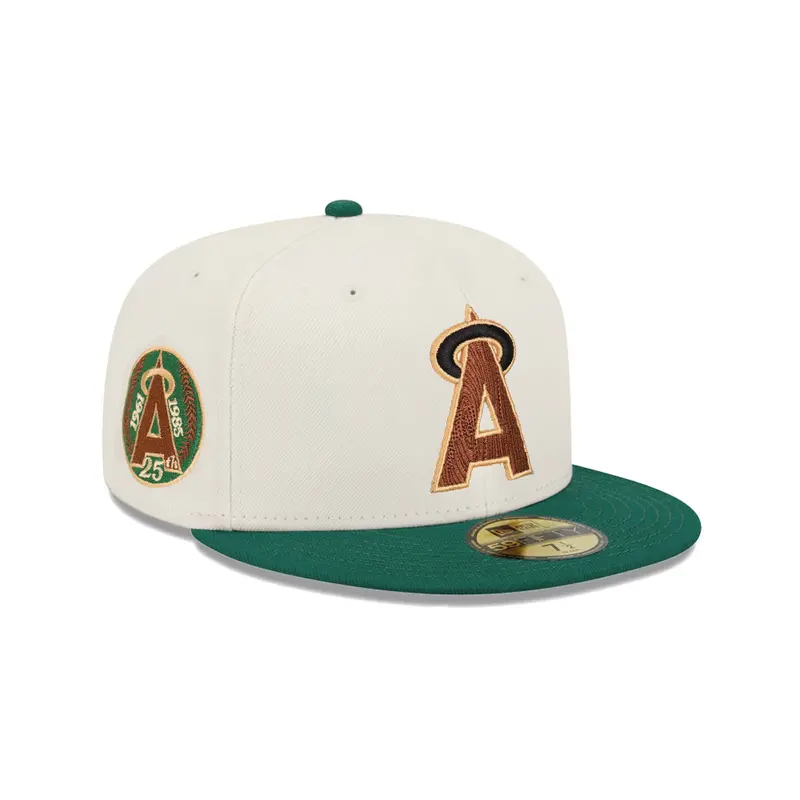 California Angels Chrome Green Two-Tone 25th Anniversary SP 59Fifty Cap