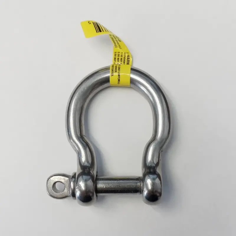 Campbell T7632106 Stainless Steel Screw Pin Anchor Shackle – 3/8″ Capacity