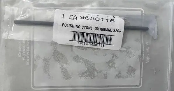 CH HANSON 3mm x 100mm Polishing Stone – 320 Grit