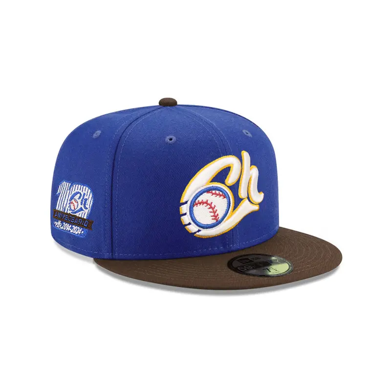 Charros de Jalisco 10th Anniversary Blue & Brown 59Fifty Fitted Hat