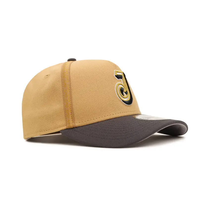 Charros de Jalisco Bronze-Gray Two-Tone 9Forty A-Frame Snapback Cap