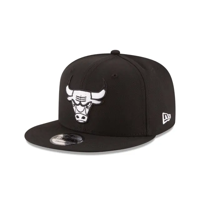 Chicago Bulls Black-and-White 9Fifty Snapback – NBA Team Cap
