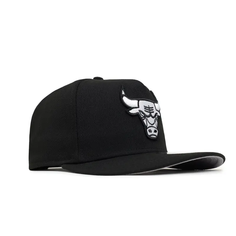 Chicago Bulls Monochrome A-Frame Snapback – 9Fifty Adjustable
