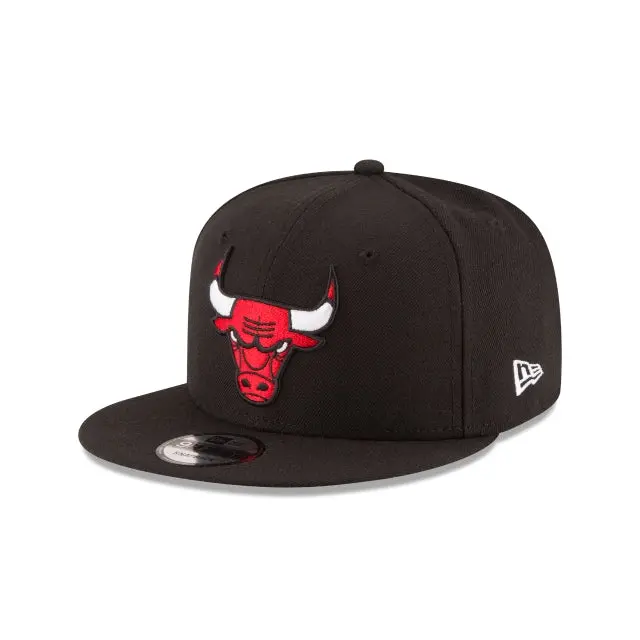 Chicago Bulls NBA Black 9Fifty Snapback Cap