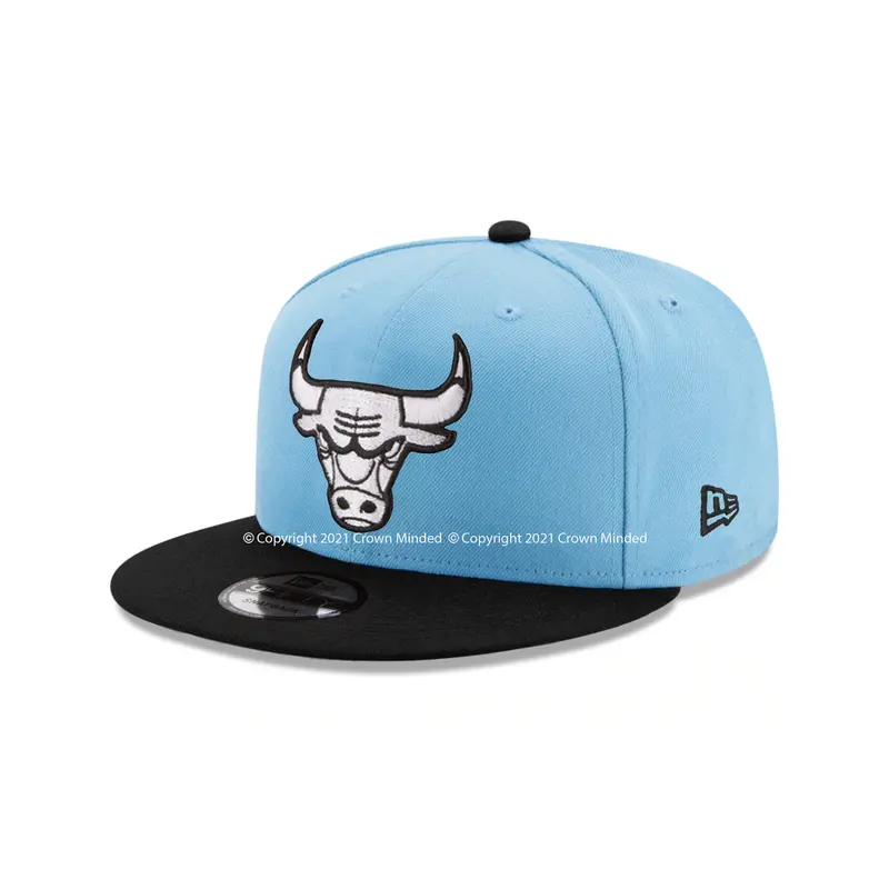 Chicago Bulls University Blue 9Fifty Snapback Hat