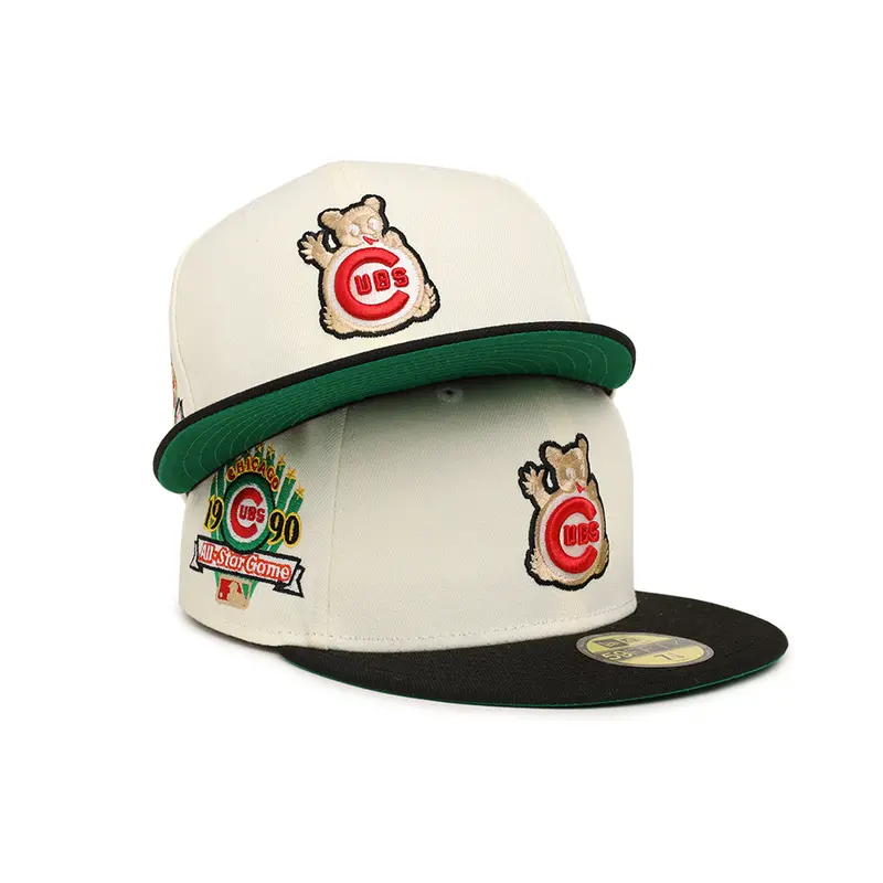 Chicago Cubs Black Chrome 1990 All-Star Game 59Fifty Fitted Cap