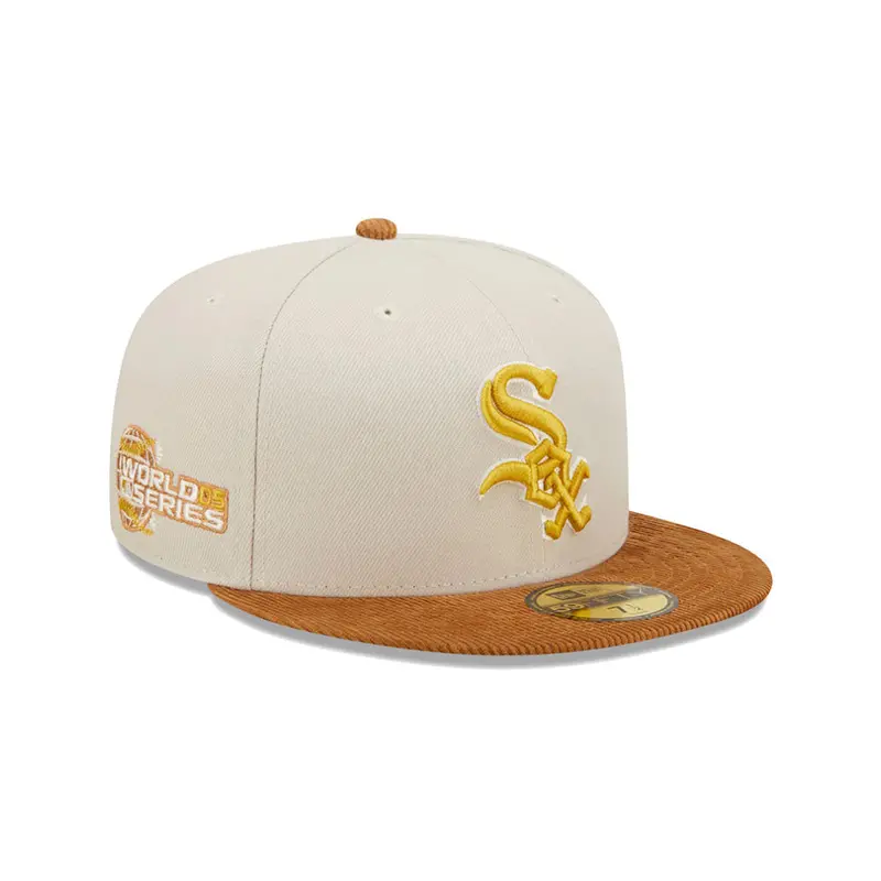 Chicago White Sox Cord Visor Fitted Baseball Cap