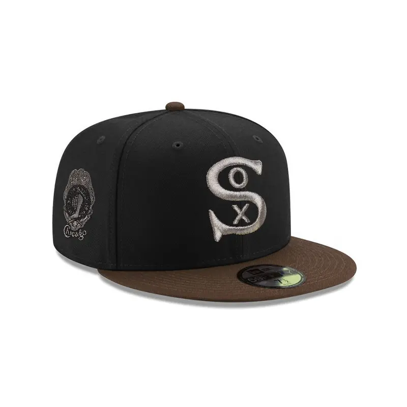 Chicago White Sox Fitted Cap – Black & Walnut 1906–1917 World Champions 59Fifty