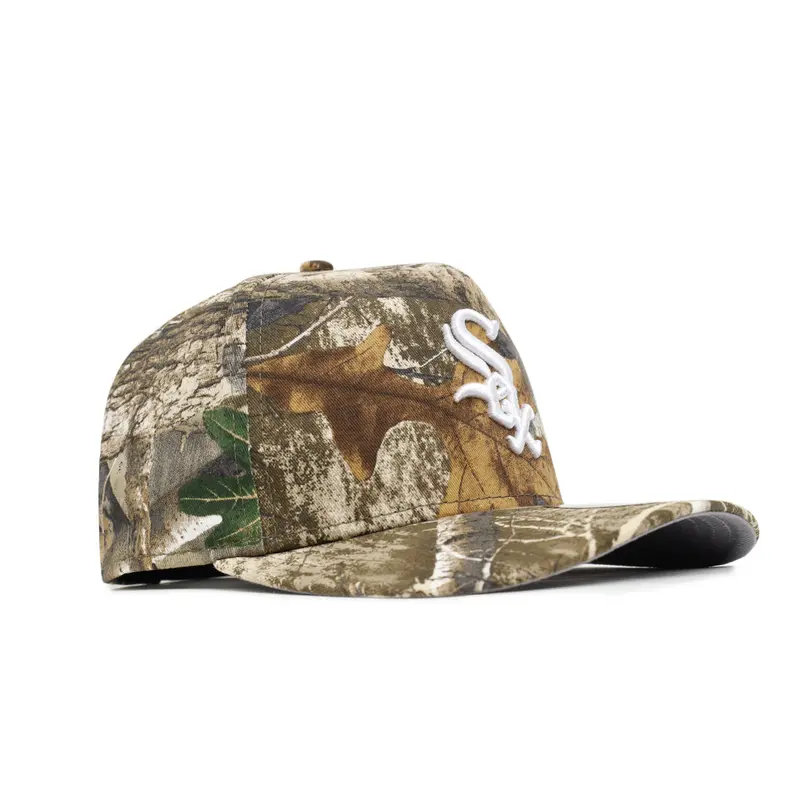 Chicago White Sox Realtree Camo on White SP 9Fifty A-Frame Snapback