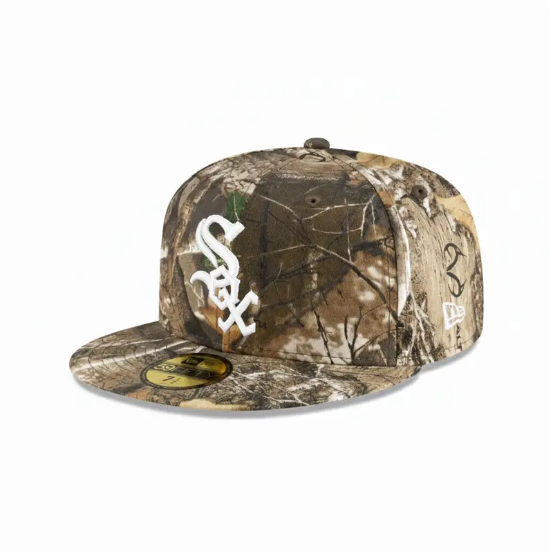 Chicago White Sox Realtree Camo White 59Fifty Fitted Cap