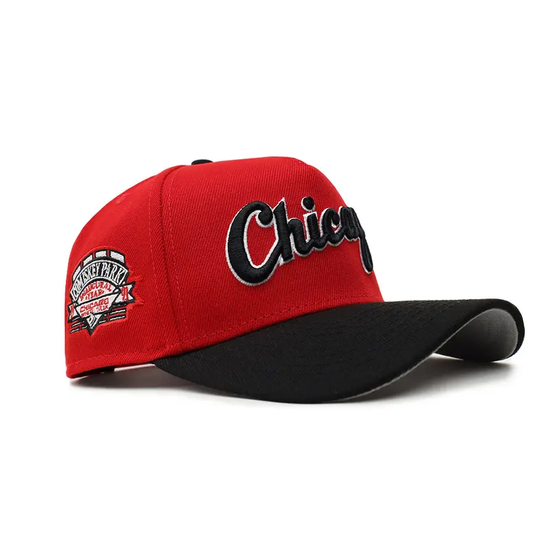 Chicago White Sox Red & Black Comiskey Park Tribute Cap – Vintage-Inspired 9Forty A-Frame